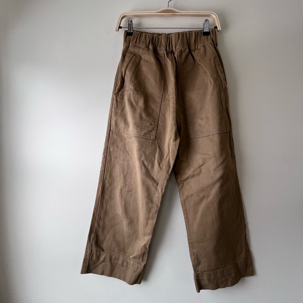 Micaela Greg Pants Size Small Cotton Canvas